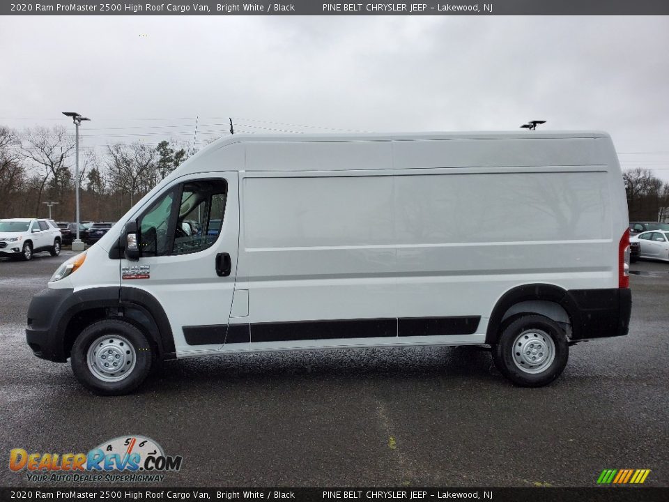 Bright White 2020 Ram ProMaster 2500 High Roof Cargo Van Photo #4