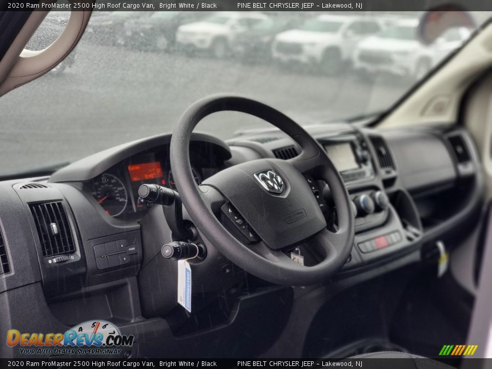 2020 Ram ProMaster 2500 High Roof Cargo Van Bright White / Black Photo #10