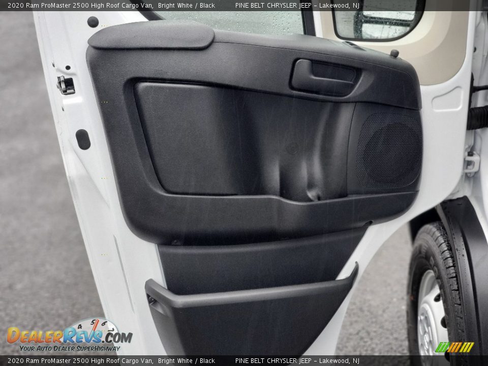 2020 Ram ProMaster 2500 High Roof Cargo Van Bright White / Black Photo #11