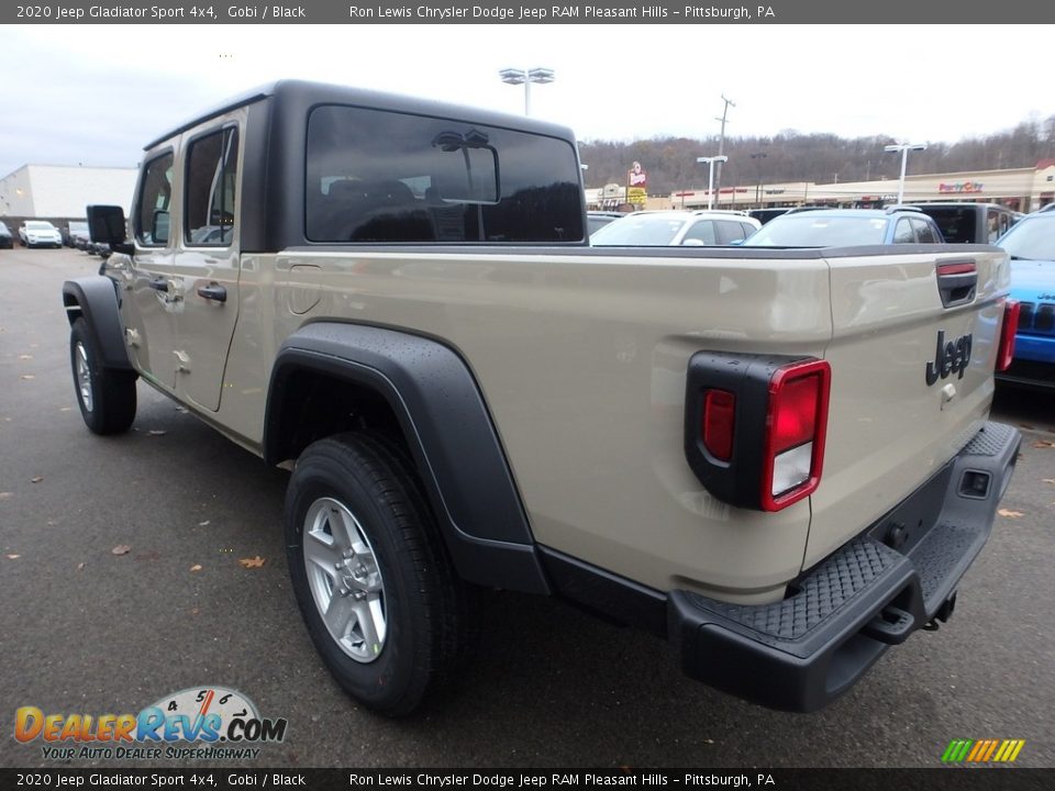 2020 Jeep Gladiator Sport 4x4 Gobi / Black Photo #3