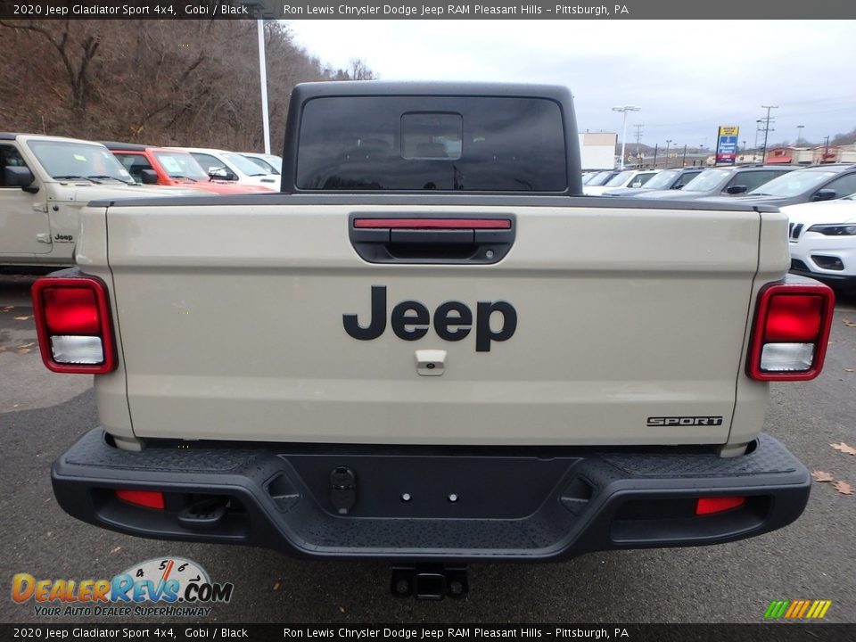 2020 Jeep Gladiator Sport 4x4 Gobi / Black Photo #4