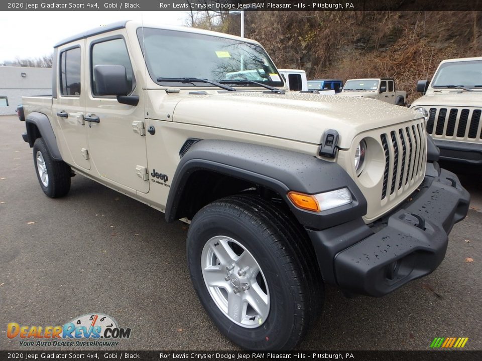 2020 Jeep Gladiator Sport 4x4 Gobi / Black Photo #8