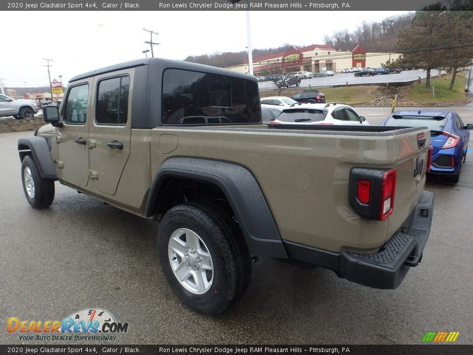 2020 Jeep Gladiator Sport 4x4 Gator / Black Photo #3