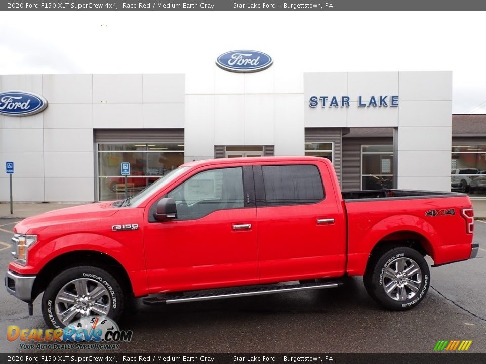 2020 Ford F150 XLT SuperCrew 4x4 Race Red / Medium Earth Gray Photo #1