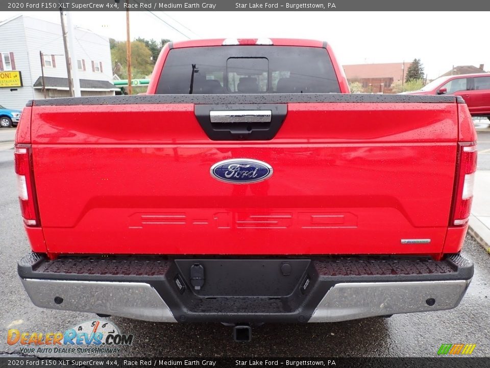 2020 Ford F150 XLT SuperCrew 4x4 Race Red / Medium Earth Gray Photo #4