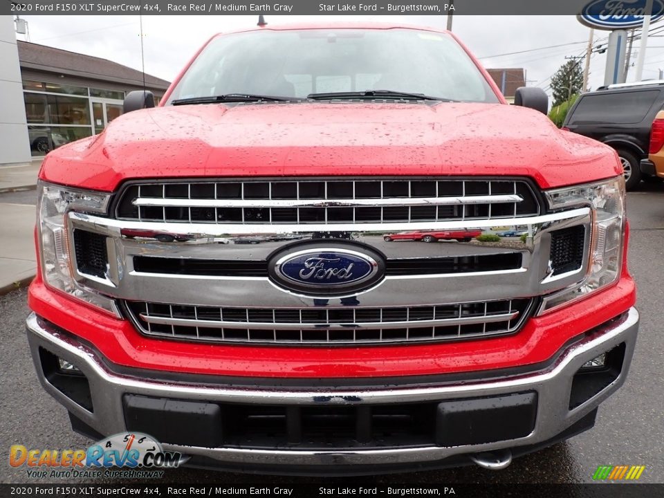 2020 Ford F150 XLT SuperCrew 4x4 Race Red / Medium Earth Gray Photo #8