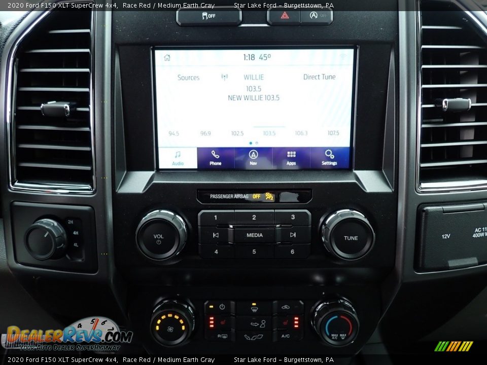 2020 Ford F150 XLT SuperCrew 4x4 Race Red / Medium Earth Gray Photo #20