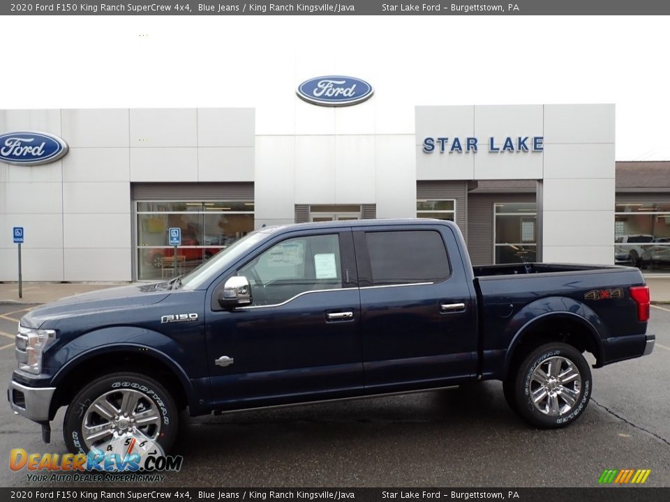 2020 Ford F150 King Ranch SuperCrew 4x4 Blue Jeans / King Ranch Kingsville/Java Photo #1