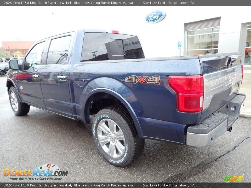 2020 Ford F150 King Ranch SuperCrew 4x4 Blue Jeans / King Ranch Kingsville/Java Photo #3