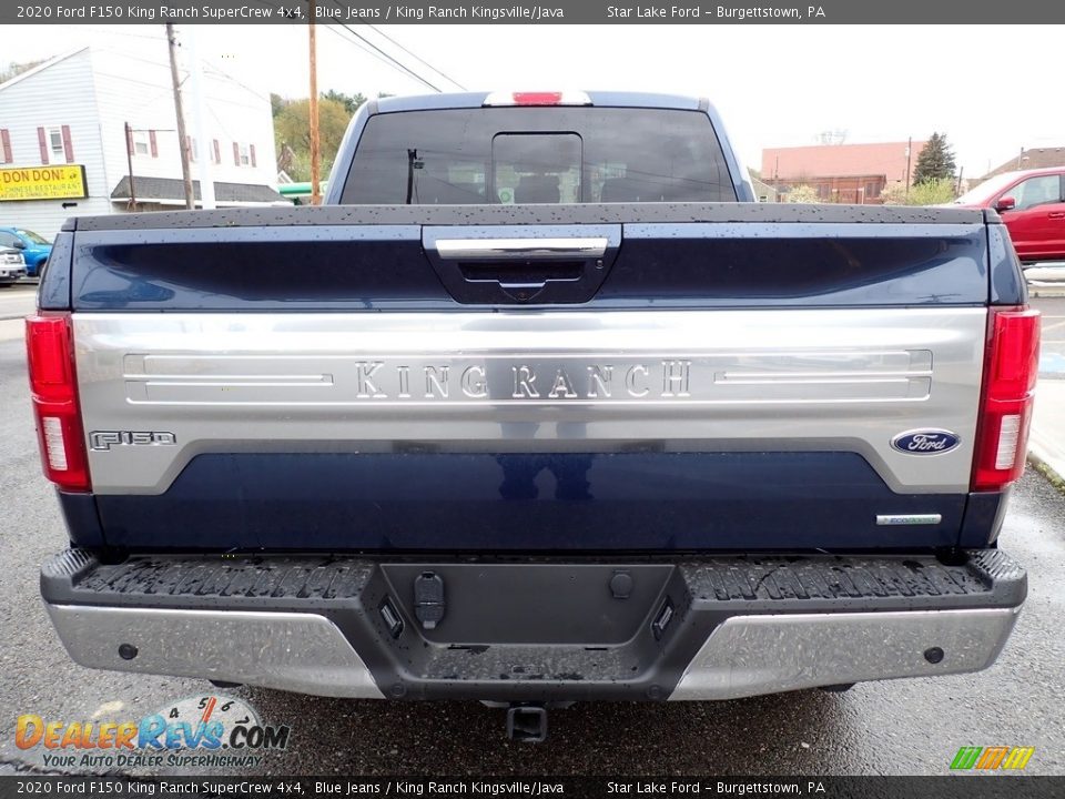 2020 Ford F150 King Ranch SuperCrew 4x4 Blue Jeans / King Ranch Kingsville/Java Photo #4
