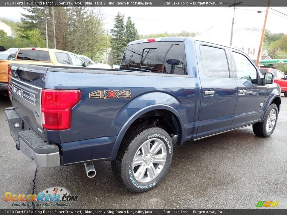 2020 Ford F150 King Ranch SuperCrew 4x4 Blue Jeans / King Ranch Kingsville/Java Photo #5