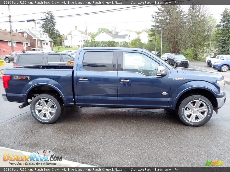 2020 Ford F150 King Ranch SuperCrew 4x4 Blue Jeans / King Ranch Kingsville/Java Photo #6