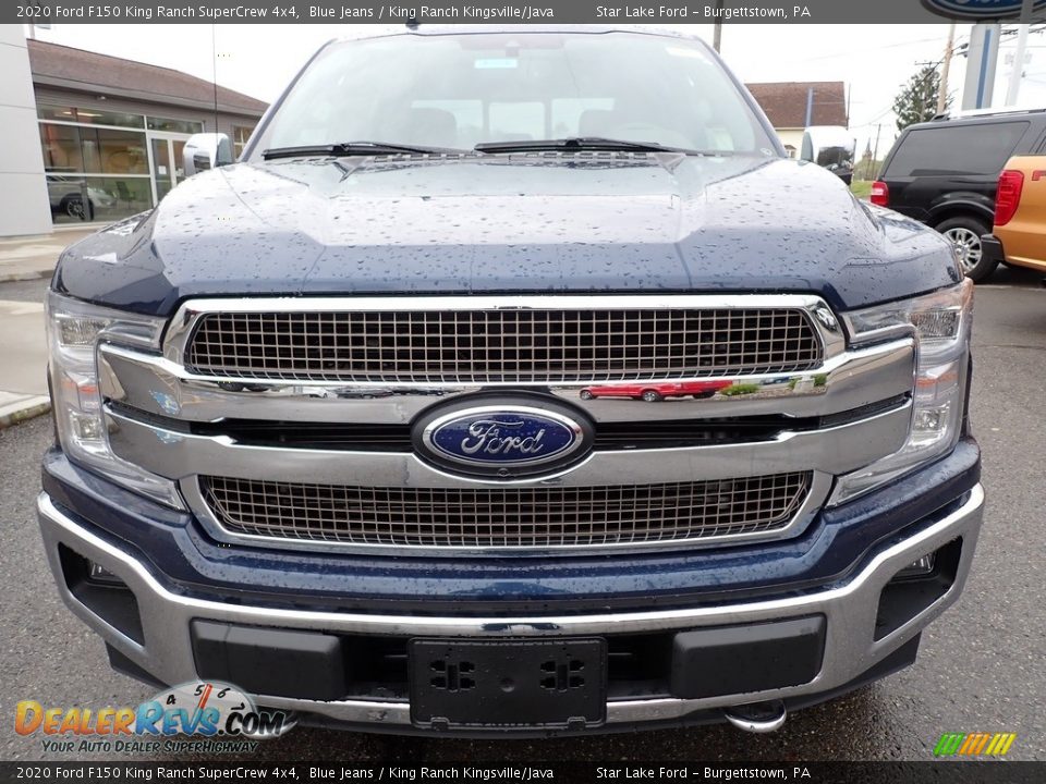2020 Ford F150 King Ranch SuperCrew 4x4 Blue Jeans / King Ranch Kingsville/Java Photo #8