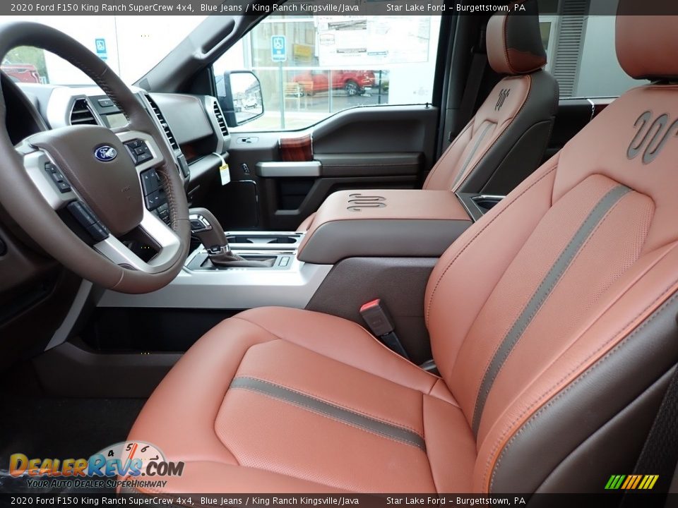 King Ranch Kingsville/Java Interior - 2020 Ford F150 King Ranch SuperCrew 4x4 Photo #9