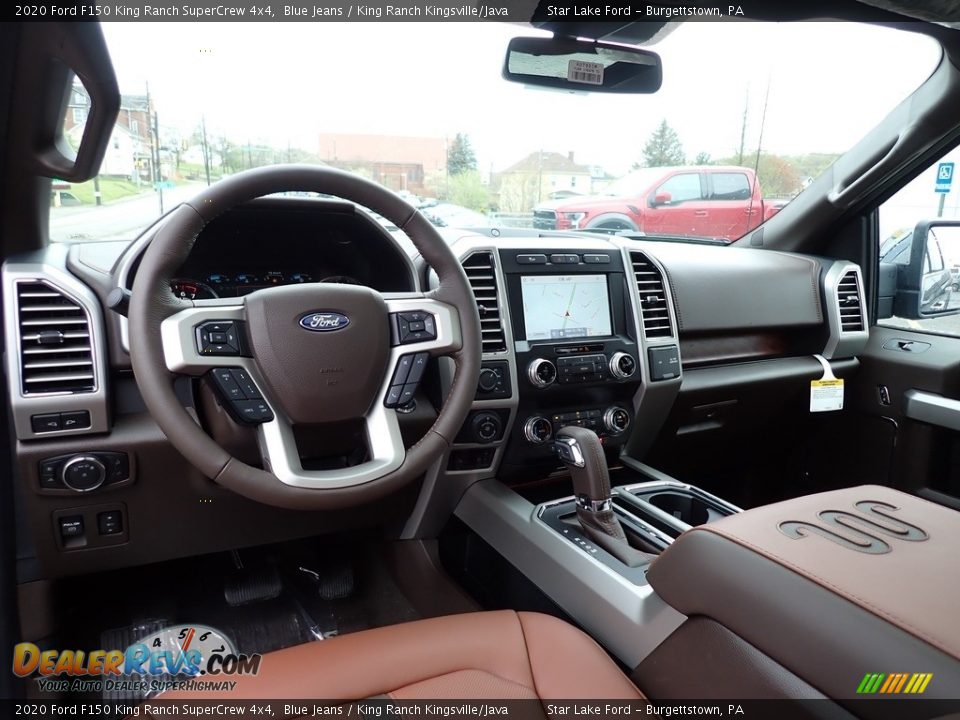 Front Seat of 2020 Ford F150 King Ranch SuperCrew 4x4 Photo #12