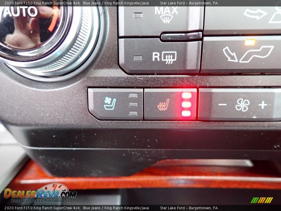 2020 Ford F150 King Ranch SuperCrew 4x4 Blue Jeans / King Ranch Kingsville/Java Photo #17