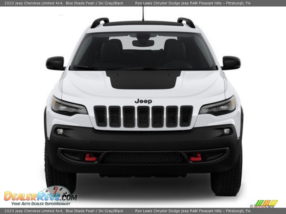 2020 Jeep Cherokee Limited 4x4 Blue Shade Pearl / Ski Gray/Black Photo #2