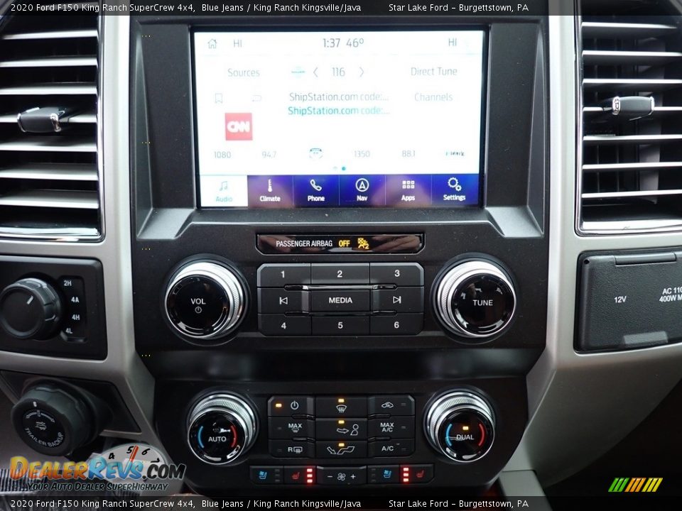 2020 Ford F150 King Ranch SuperCrew 4x4 Blue Jeans / King Ranch Kingsville/Java Photo #20