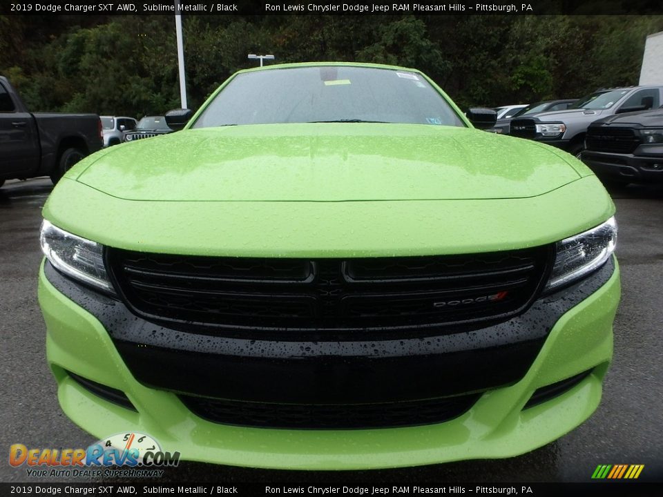 2019 Dodge Charger SXT AWD Sublime Metallic / Black Photo #9