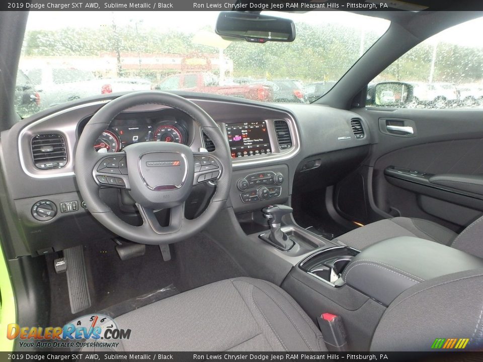 2019 Dodge Charger SXT AWD Sublime Metallic / Black Photo #13