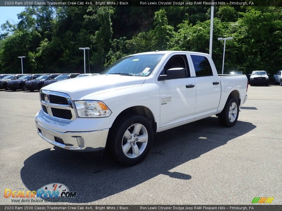 2020 Ram 1500 Classic Tradesman Crew Cab 4x4 Bright White / Black Photo #1
