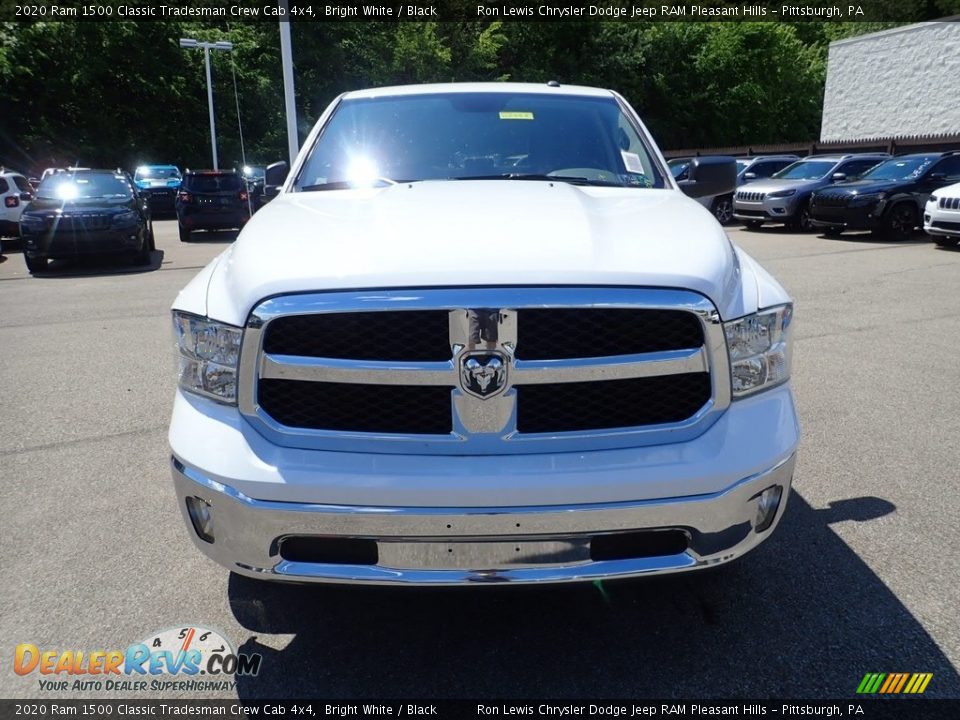 2020 Ram 1500 Classic Tradesman Crew Cab 4x4 Bright White / Black Photo #2