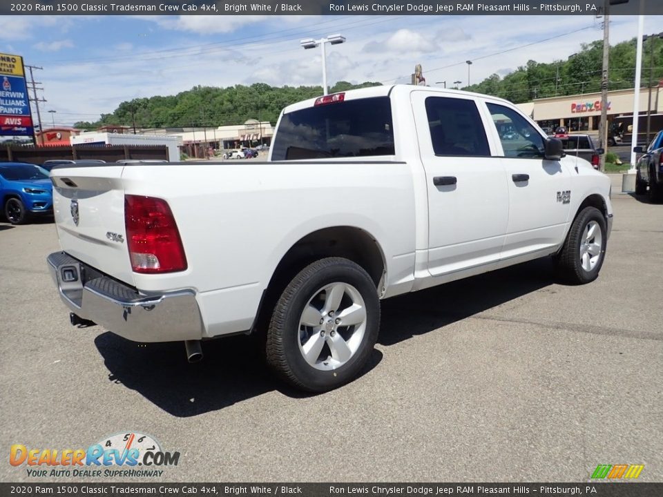 2020 Ram 1500 Classic Tradesman Crew Cab 4x4 Bright White / Black Photo #5