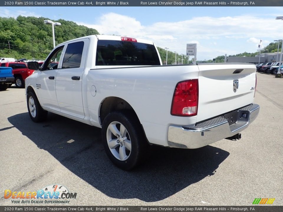 2020 Ram 1500 Classic Tradesman Crew Cab 4x4 Bright White / Black Photo #7