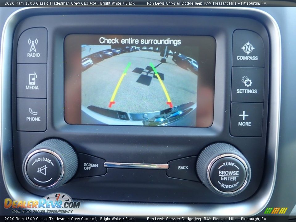 2020 Ram 1500 Classic Tradesman Crew Cab 4x4 Bright White / Black Photo #16