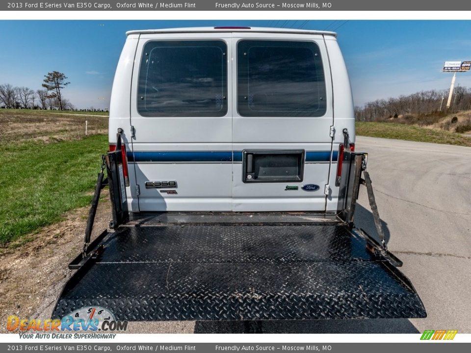 2013 Ford E Series Van E350 Cargo Oxford White / Medium Flint Photo #5