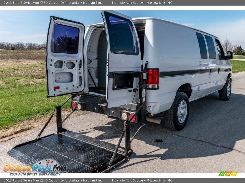 2013 Ford E Series Van E350 Cargo Oxford White / Medium Flint Photo #6