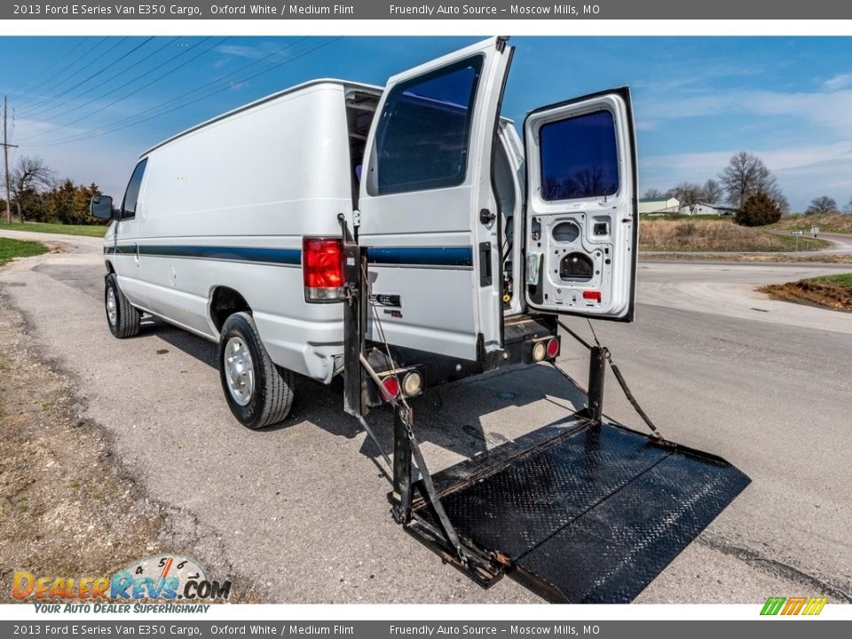 2013 Ford E Series Van E350 Cargo Oxford White / Medium Flint Photo #7