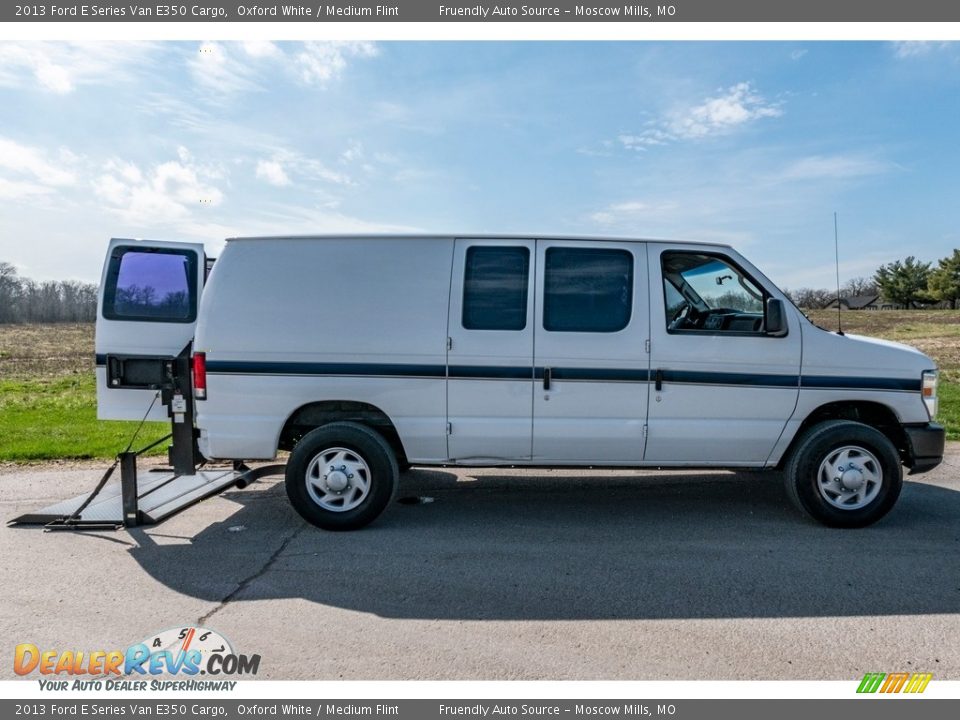 2013 Ford E Series Van E350 Cargo Oxford White / Medium Flint Photo #8