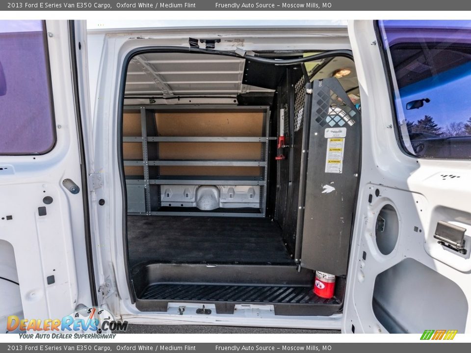 2013 Ford E Series Van E350 Cargo Oxford White / Medium Flint Photo #12