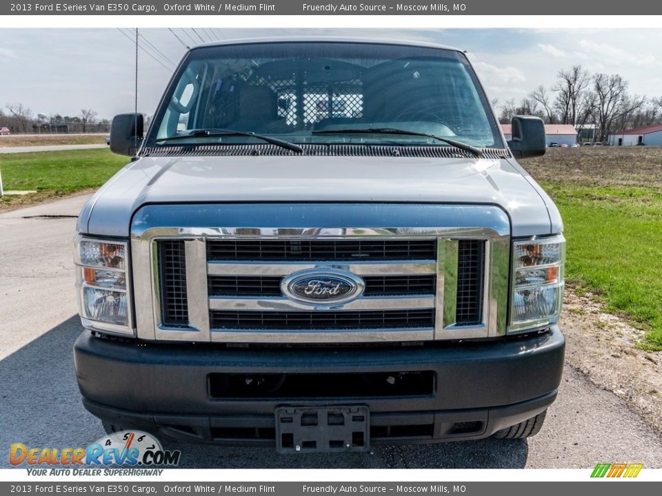 2013 Ford E Series Van E350 Cargo Oxford White / Medium Flint Photo #15