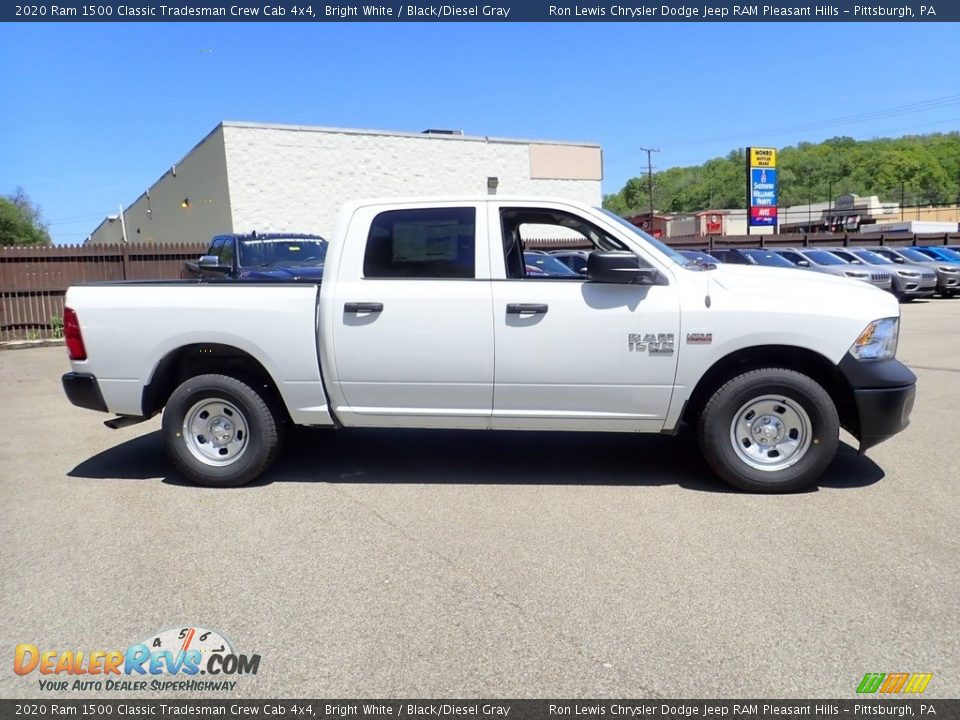 Bright White 2020 Ram 1500 Classic Tradesman Crew Cab 4x4 Photo #4