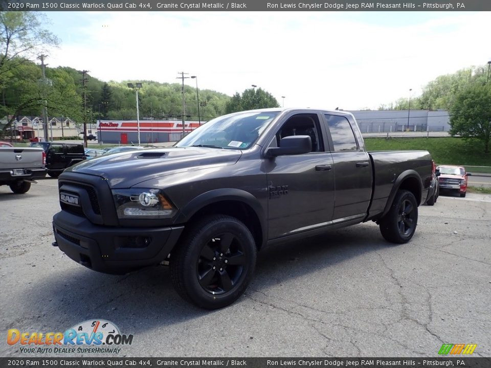 2020 Ram 1500 Classic Warlock Quad Cab 4x4 Granite Crystal Metallic / Black Photo #1