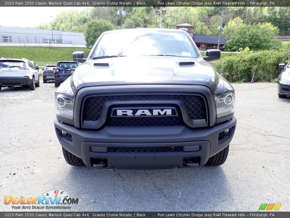 2020 Ram 1500 Classic Warlock Quad Cab 4x4 Granite Crystal Metallic / Black Photo #2
