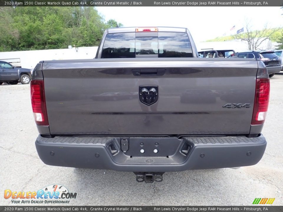 2020 Ram 1500 Classic Warlock Quad Cab 4x4 Granite Crystal Metallic / Black Photo #8
