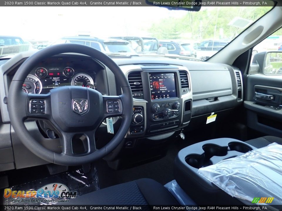 2020 Ram 1500 Classic Warlock Quad Cab 4x4 Granite Crystal Metallic / Black Photo #12