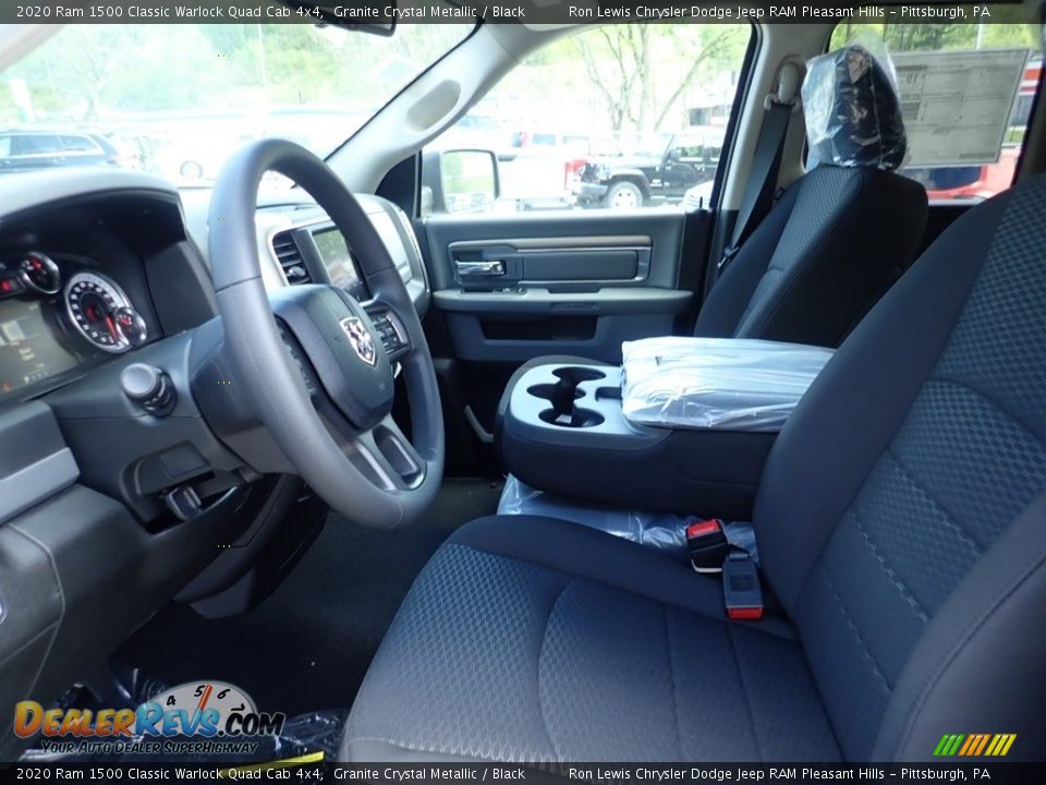 2020 Ram 1500 Classic Warlock Quad Cab 4x4 Granite Crystal Metallic / Black Photo #14