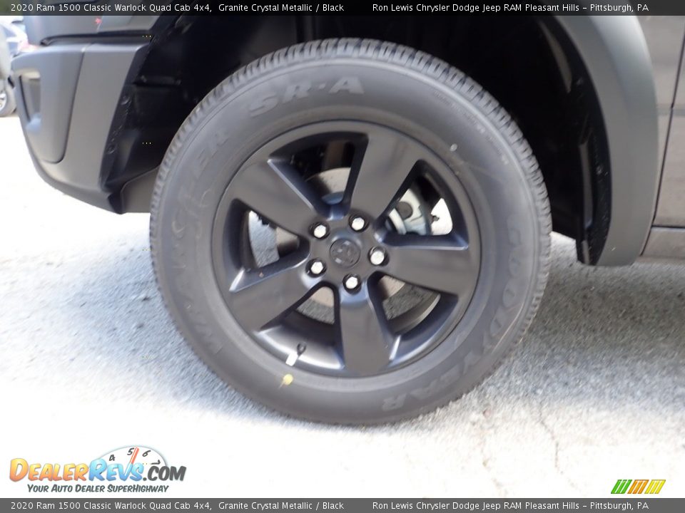 2020 Ram 1500 Classic Warlock Quad Cab 4x4 Granite Crystal Metallic / Black Photo #15