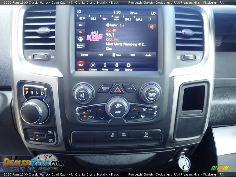 2020 Ram 1500 Classic Warlock Quad Cab 4x4 Granite Crystal Metallic / Black Photo #17