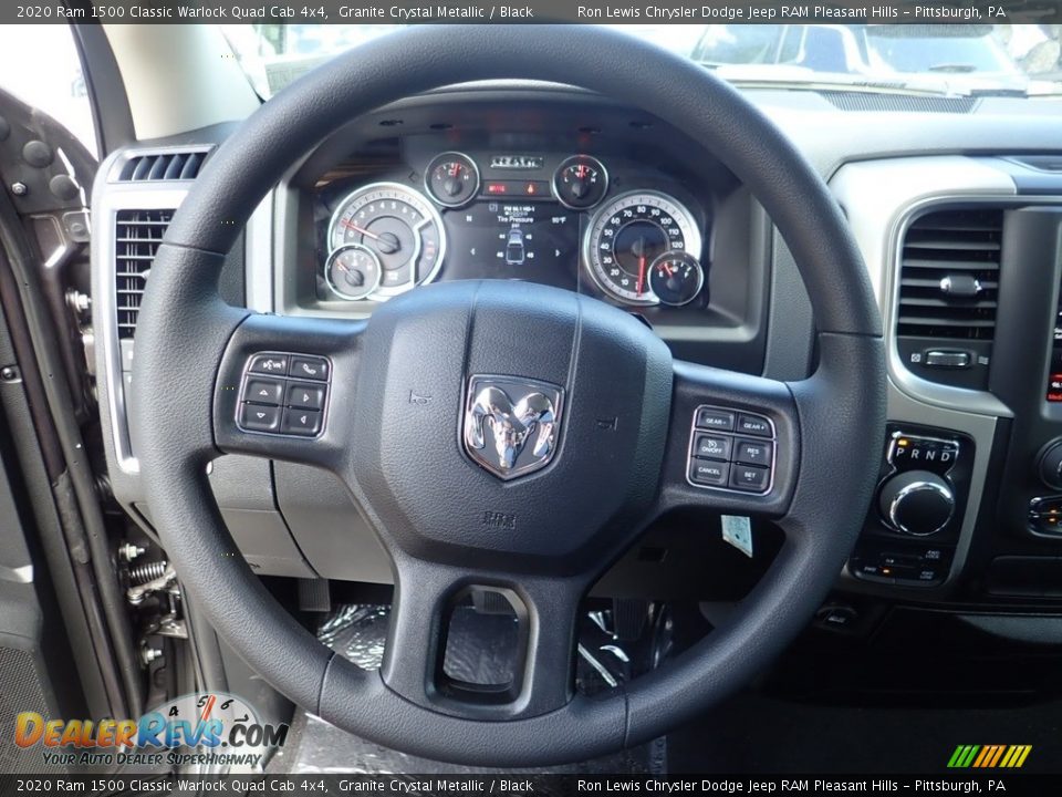 2020 Ram 1500 Classic Warlock Quad Cab 4x4 Granite Crystal Metallic / Black Photo #19