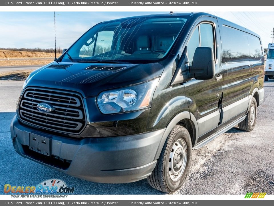 Front 3/4 View of 2015 Ford Transit Van 150 LR Long Photo #17