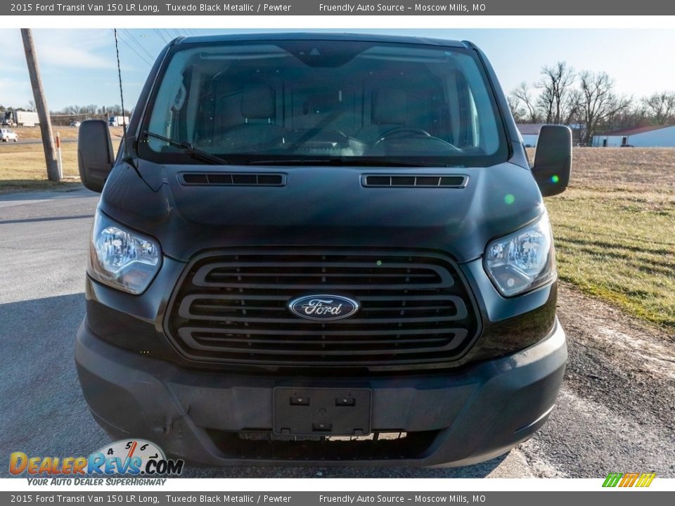 2015 Ford Transit Van 150 LR Long Tuxedo Black Metallic / Pewter Photo #18