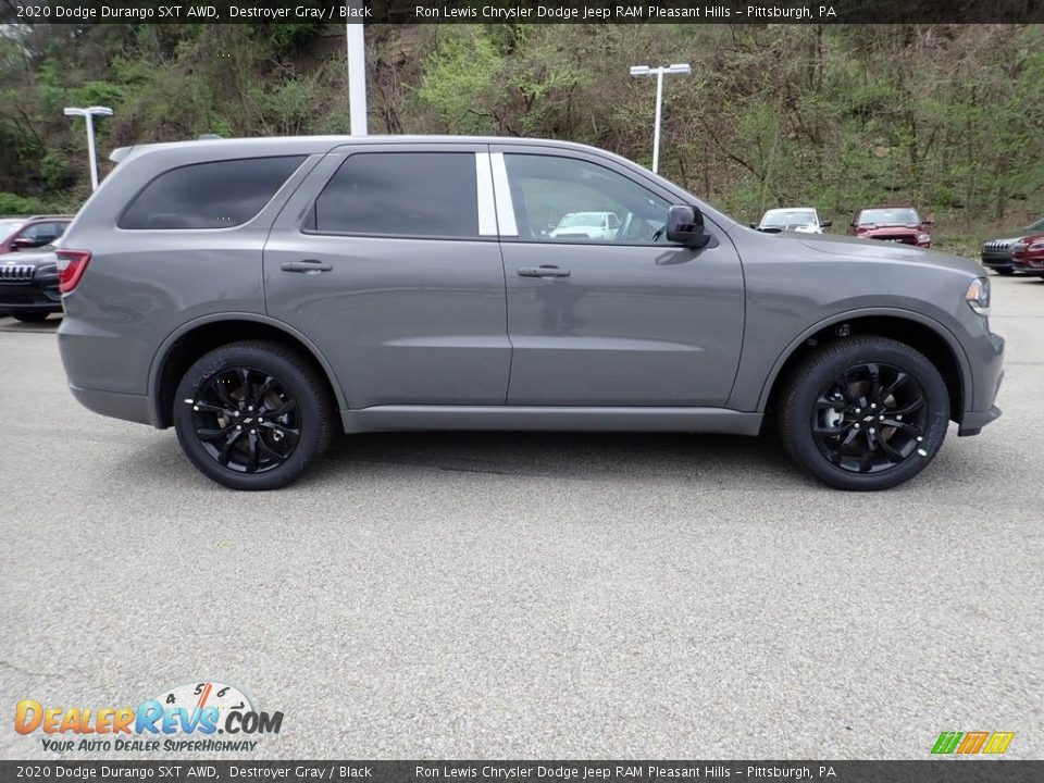 2020 Dodge Durango SXT AWD Destroyer Gray / Black Photo #4