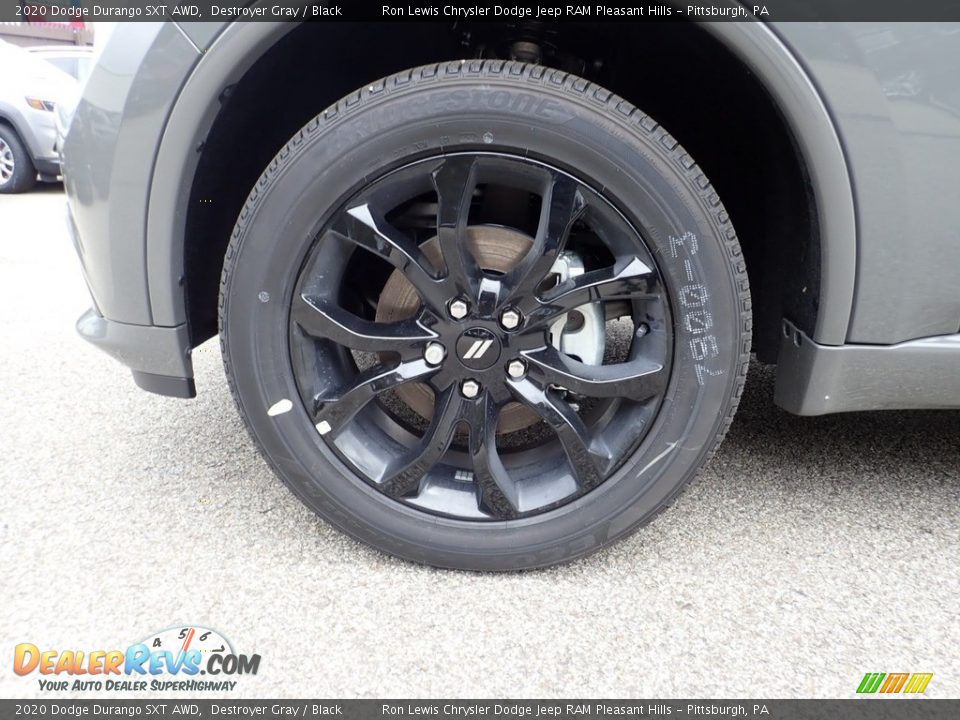 2020 Dodge Durango SXT AWD Destroyer Gray / Black Photo #6