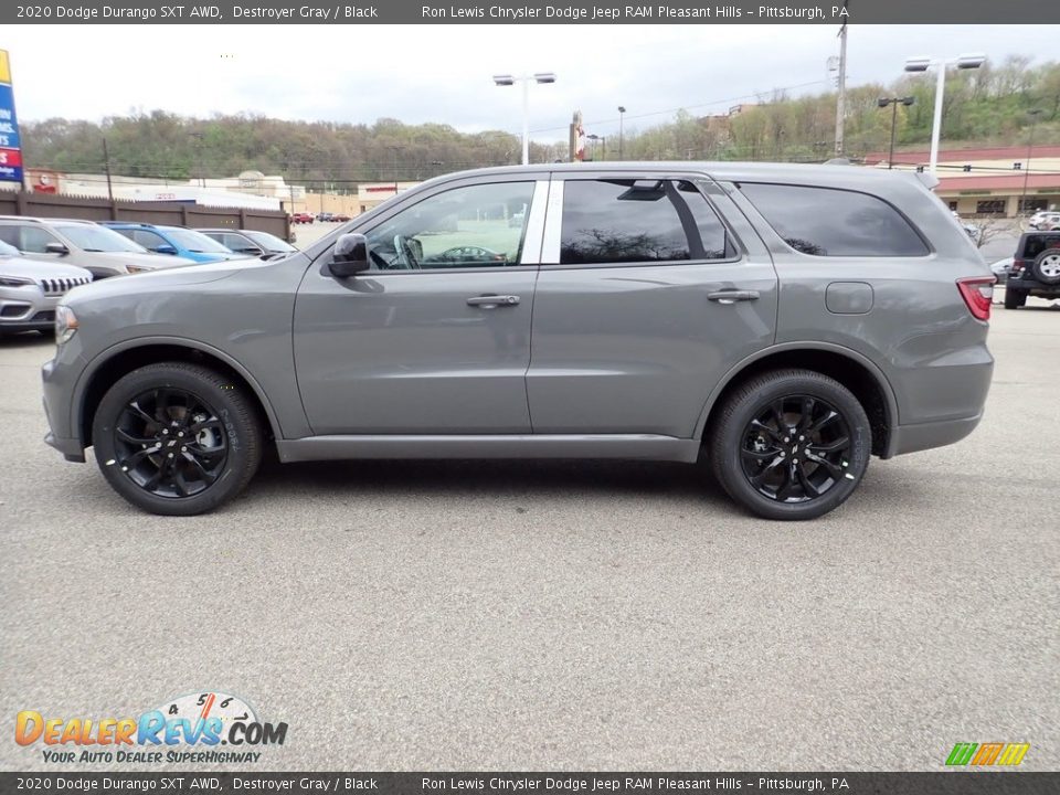2020 Dodge Durango SXT AWD Destroyer Gray / Black Photo #7