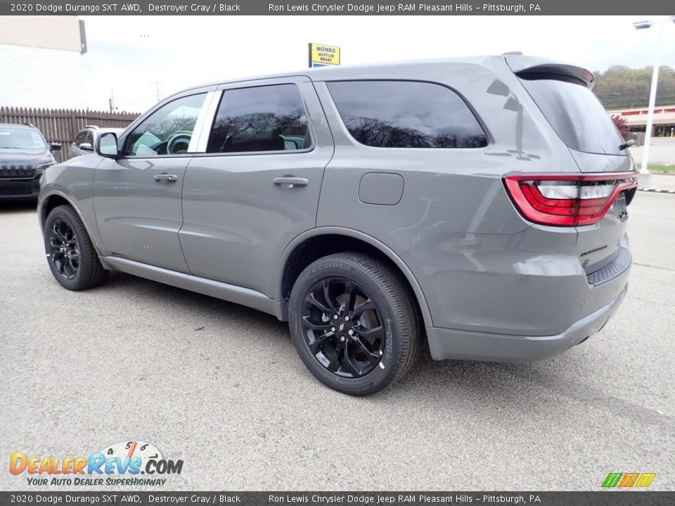 2020 Dodge Durango SXT AWD Destroyer Gray / Black Photo #8